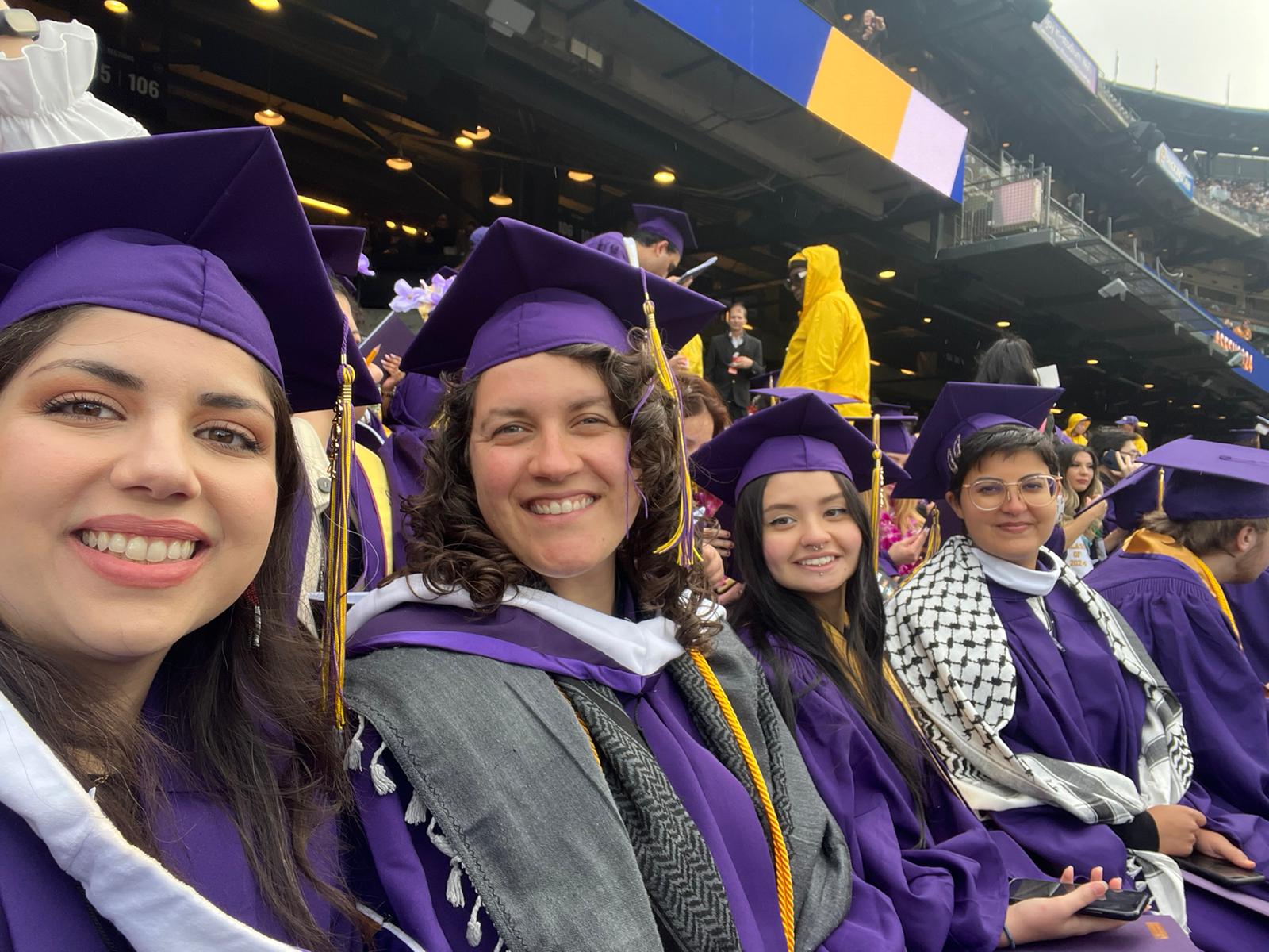 HUM CWL graduates at the SFSU Commencement Ceremony