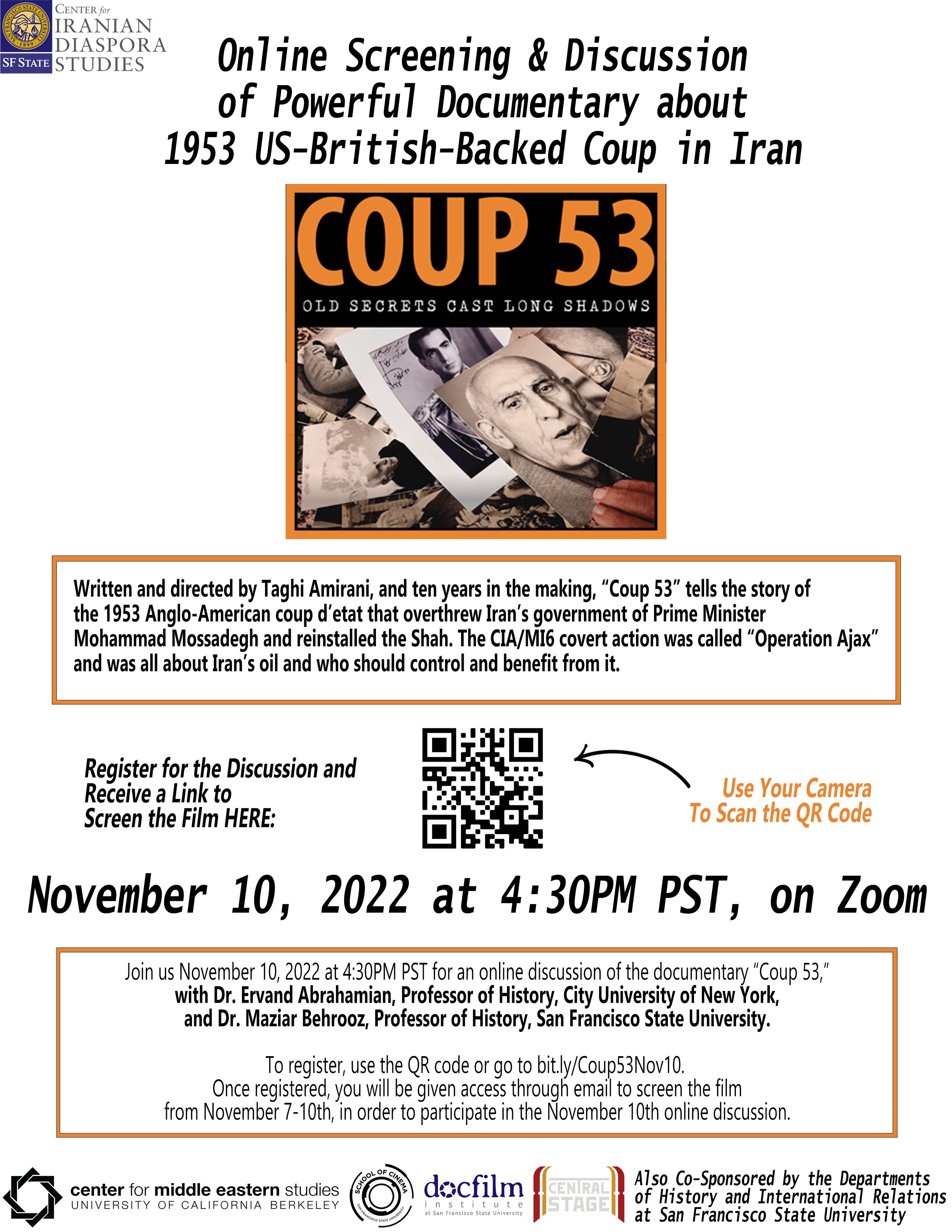 Coup 53 flyer